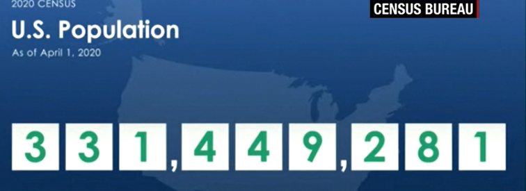 最新普查结果，美国总人口已超3.31亿