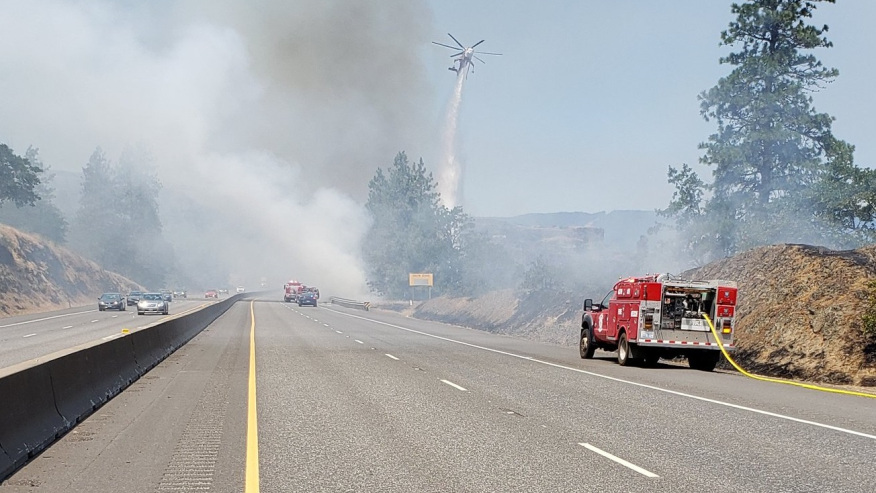 多场火灾爆发， The Dalles 促使三级撤离：立即走！
