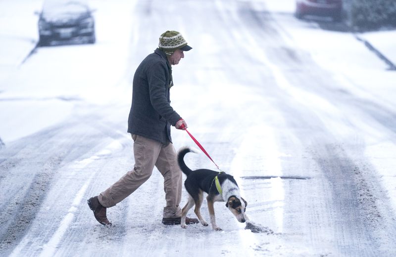 降雪引发混乱，俄勒冈州发生1000车祸