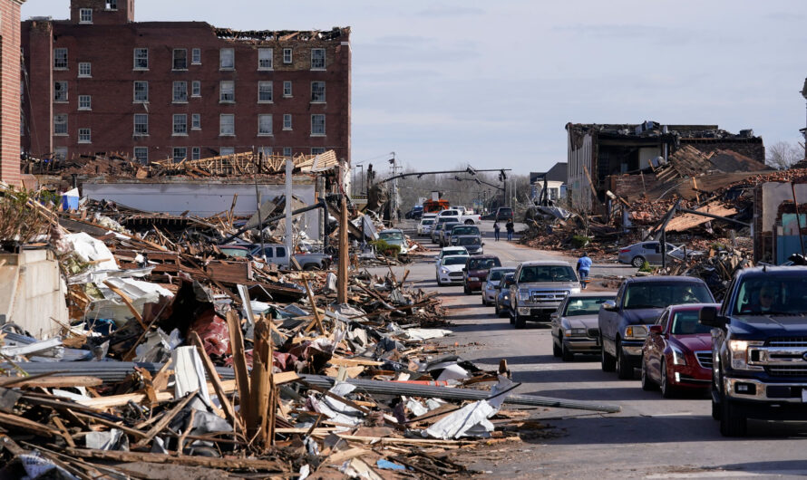 龙卷风席卷美国多州！大面积毁灭，死亡大幅上升！