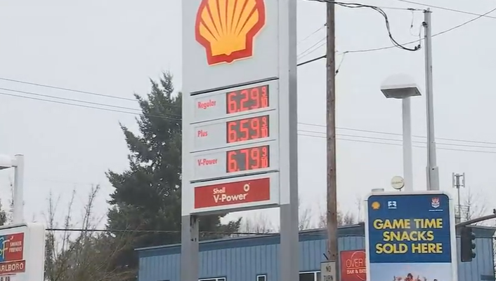 波特兰油价，惊现6.29美元一加仑！