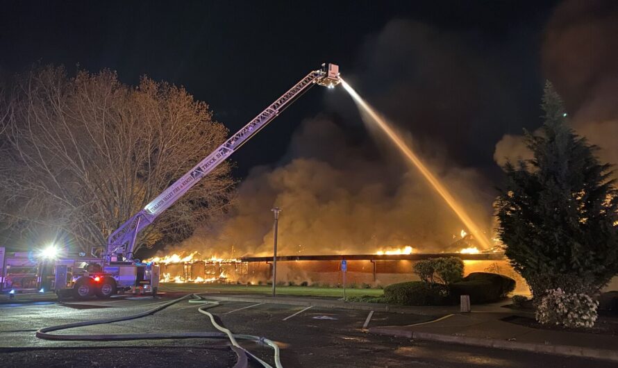大火将DCI国际大楼夷为平地