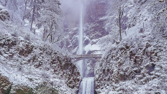 平安夜天气回暖，但俄勒冈州西部会更多冰