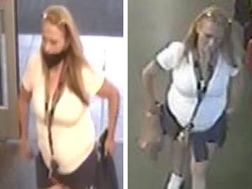 金发孕妇盗窃，被Lake Oswego警方通缉！