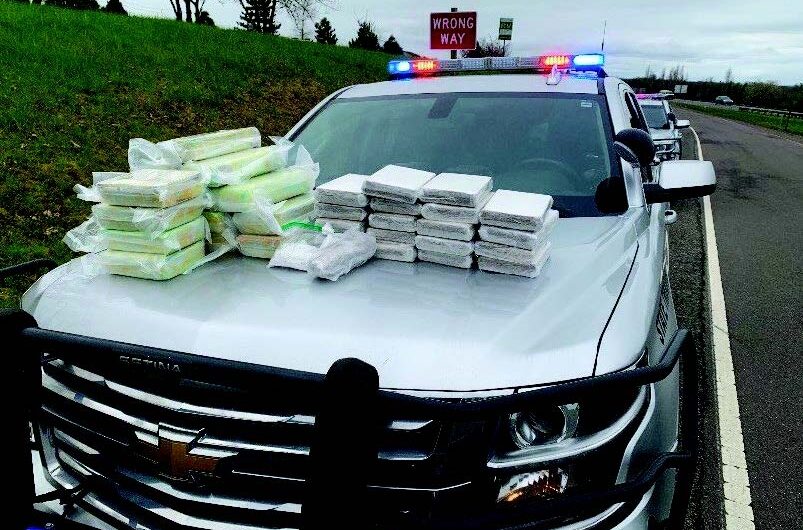 22岁男子在5号公路被查出运送24.4 公斤冰毒