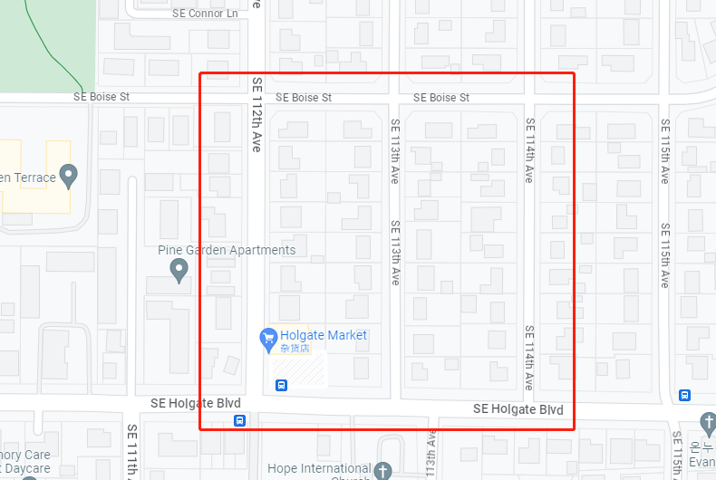 半夜手机惊魂，波特兰 Holgate 112街连夜抓贼！