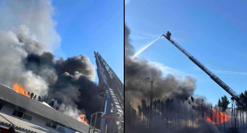 Milwaukie 发生二级火灾，数英里外可见浓烟滚滚