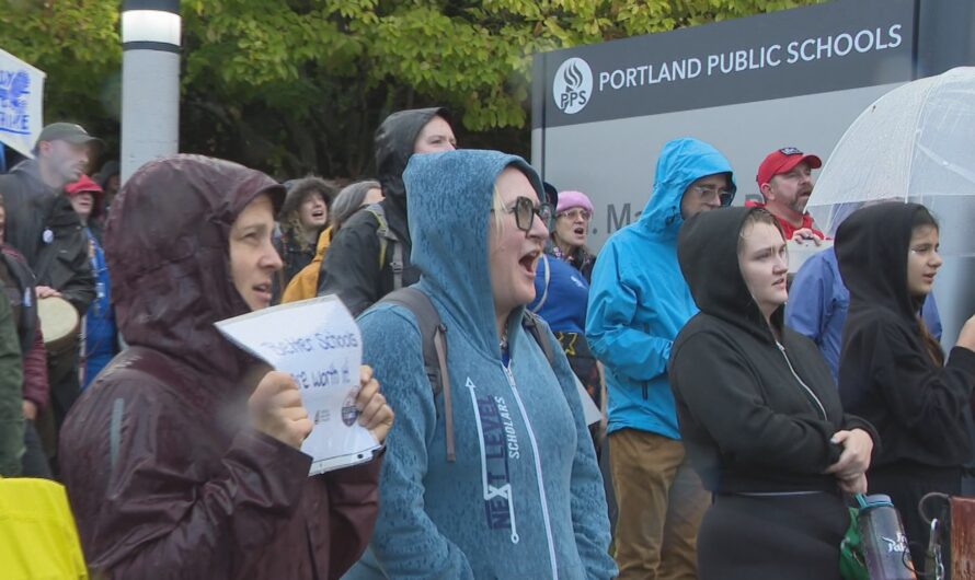 11月1日起罢工，波特兰公立学区教师98.9%赞成票