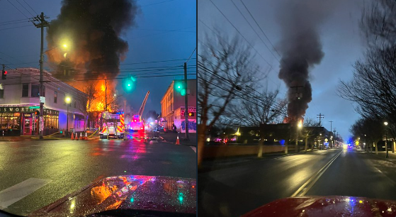 波特兰道具店发生特大火灾化为灰烬！空气污染导致学校提前放学！