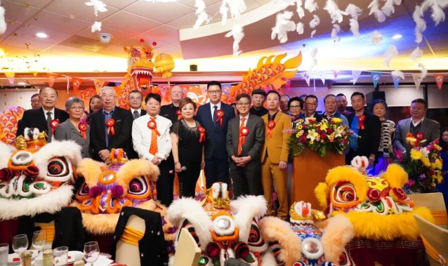 龙跃九天！砵仑龙冈亲义公所隆重举办春宴！旧金山总领馆领导出席！