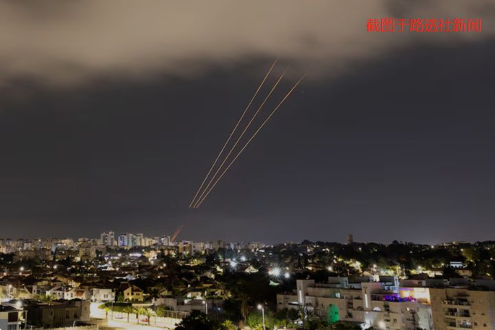 伊朗出动数百架无人机和导弹对以色列发动报复性袭击