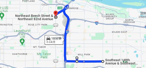 波特兰47岁女子被23岁男子绑架，跳车逃跑