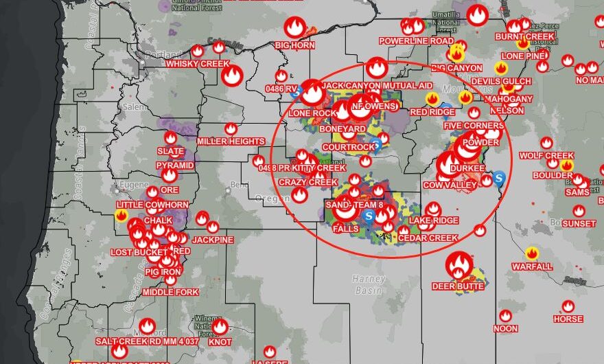 俄勒冈州消防飞行员在灭火过程中丧生！