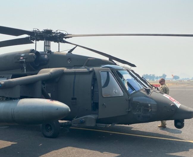 俄勒冈州林业部命令国民警卫队协助灭火！