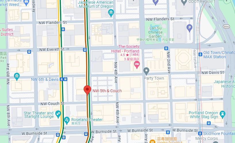 “斧头哥”吸毒后冲入波特兰游戏机室，众人四处逃窜！