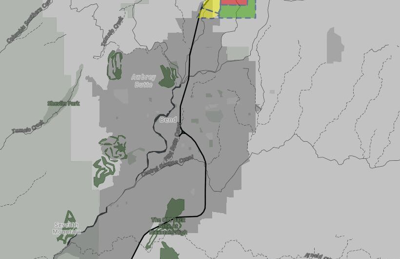 本德附近20英亩大火迅速蔓延，三级撤离立即走！